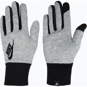 Nike Дамски ръкавици за бягане Nike Club Fleece grey heather/black/black