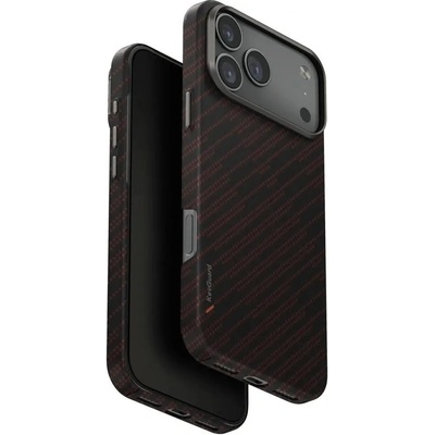 Uniq Keva EDGE Magclick калъф за зареждане за iPhone 17 Pro Max - оранжев (8886463696194)