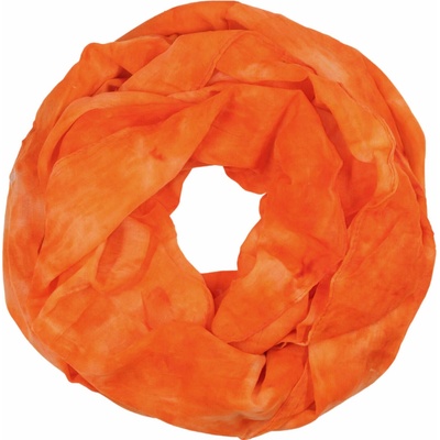 Batik tunelový šál B1806 oranžová