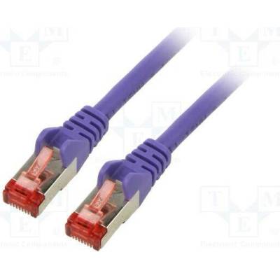 Goobay 95530 Patch S/FTP Cat 6 RJ45 vidlice z obou stran lanko CCA