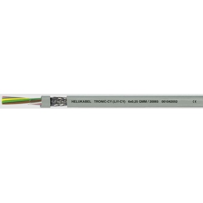 Helu 16037-1000 dátový kábel LiYCY 18 x 0.75 mm² sivá 1000 m