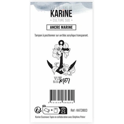 LES ATELIERS DE KARINE Polymerová razítka - kotva / Culture Sud