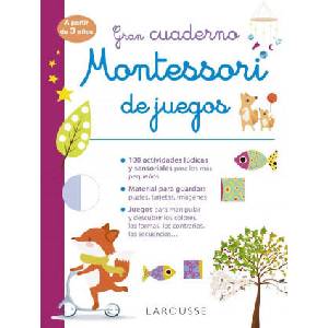 GRAN CUADERNO MONTESSORI DE JUEGOS | EDITIONS LAROUSSE (2021)