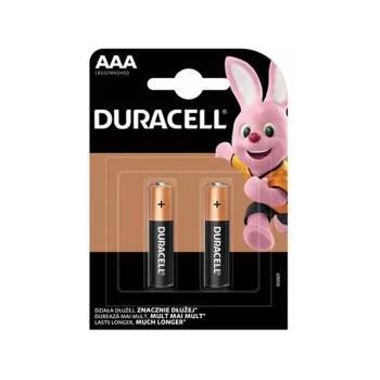 Duracell Алкална батерия Duracell, AAA, LR03, 1.5 V, 2 броя, office1_2080120024