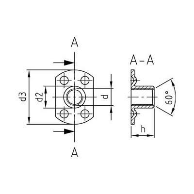 Art. 9060 A2 M 10 d 26 / h 10,5 - 4 svárové body