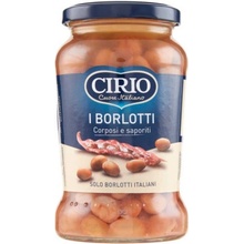 Cirio Fagioli Borlotti in Vetro 370 g