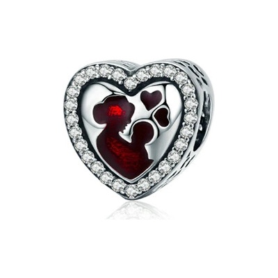 P&J Jewellery Stříbrný přívěsek Mateřská láska SB40