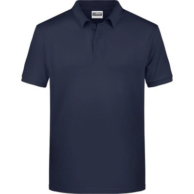 James & Nicholson polokošile JN 8010 bio bavlna krátký rukáv pánská Navy