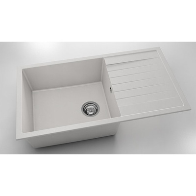 FAT Мивка Vanguard 229, Fat Granite, 1001 бял, с включен сифон