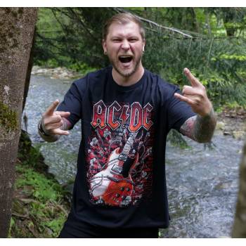 NNM Мъжка тениска AC/DC - Breaking The Wall - Black - 51436600