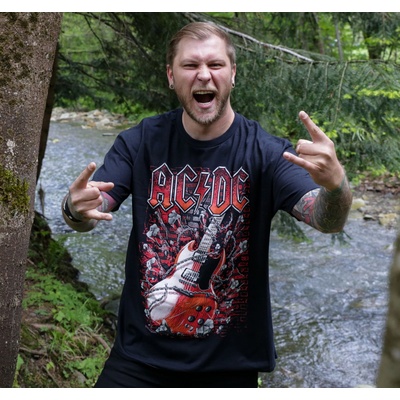 NNM Мъжка тениска AC/DC - Breaking The Wall - Black - 51436600