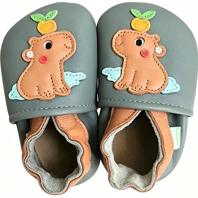 Hopi Hop kožené capáčky Barefoot Kapybara – Zbozi.Blesk.cz
