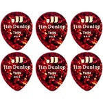 Dunlop 485R-05TH Celluloid Teardrop 6 Перце за китара (485R05TH-6PACK-SET)