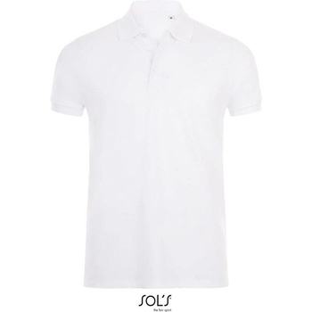 Sol's Phoenix Men pánske elastické polo biele