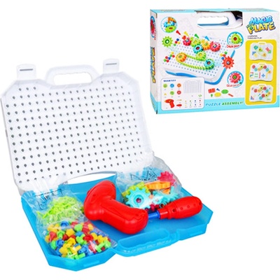 MADE Puzzle 3D na skrutkovanie 144 ks