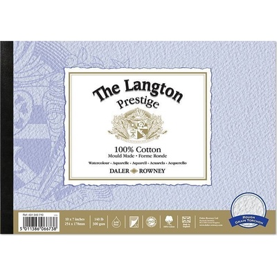 Daler-Rowney The Langton Prestige Watercolour Скицник 12 25, 4 x 17, 8 cm 300 g (431340710)