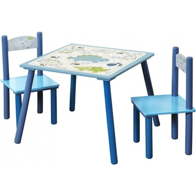 Bhome Dětský stůl s židlemi DINO