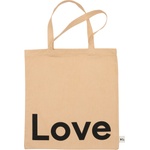 Design Letters Чанта за пазаруване Design Letters Love бежова (10503002WRMBEILOVE)