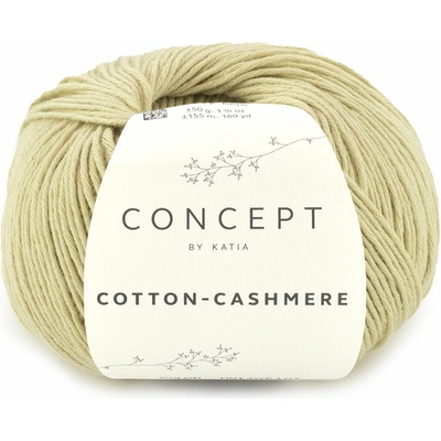 COTTON-CASHMERE Katia Farby COTTON-CASHMERE: 92 zelený čaj