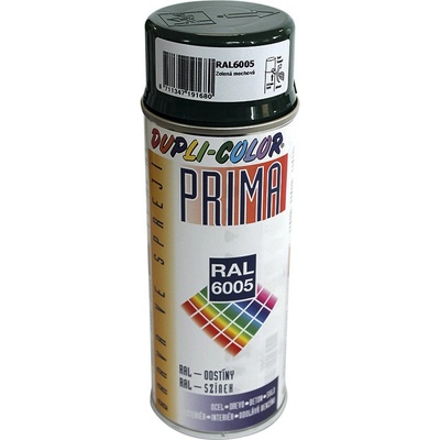 Sprej, zelená barva RAL 6005