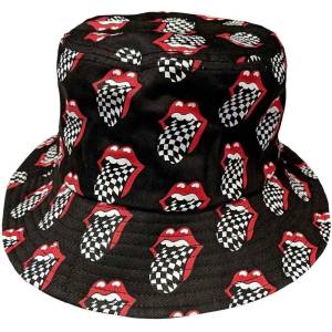 The Rolling Stones Checker Tongue Pattern Шапка Charcoal Grey S/M (<![CDATA[RSBH06C01]]>)