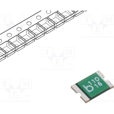 BEL FUSE 0ZCG0110AF2C Pojistka: polymerová PTC; 1,1A; Imax: 100A; SMD; 0ZCG; 1812