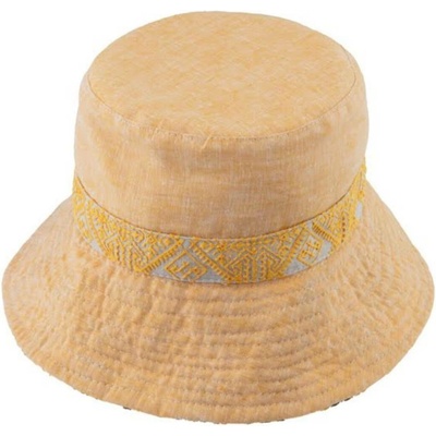 Fiebig Headwear since 1903 Bucket hat letní žlutý