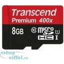 Transcend microSDHC 8 GB UHS-I TS8GUSDCU1
