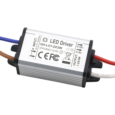 Napájecí zdroj pro 1-2 kusů 3W LED, 2-7V, 600mA, IP67