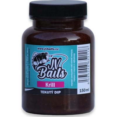 JV Baits Tekutý Dip Krill 150 ml