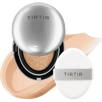 TIRTIR Mask Fit Aura Cushion - 21N Ivory - Кушън фон дьо тен с сияен финиш 18г