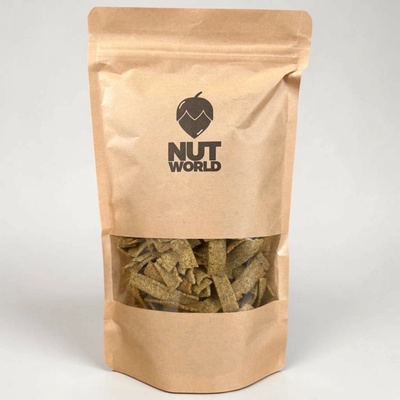 Nutworld Luštěninové chipsy česnekové 180 g