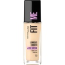 Maybelline Fit Me! Luminous + Smooth SPF18 Foundation 110 Porcelain tekutý make-up pre zjednotenú a rozjasnenú pleť 30 ml