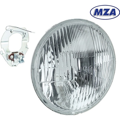 Parabola předního světla Simson S51 - Halogen - MZA (ploché sklo)