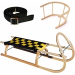 Sulov sánky čierno-žltá 110 cm
