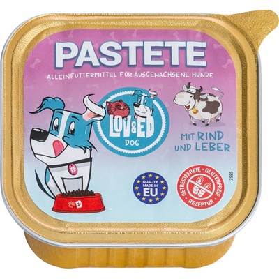 Lov & Ed s hovězím a játry 12 x 150 g