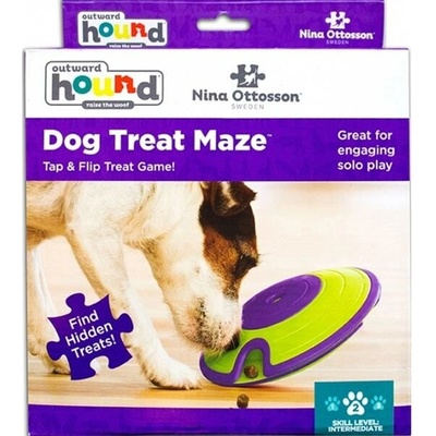 Nina Ottosson Maškrtný hlavolam Dog Treat Maze Obtiažnosť 2 20 x 20 x 6 cm