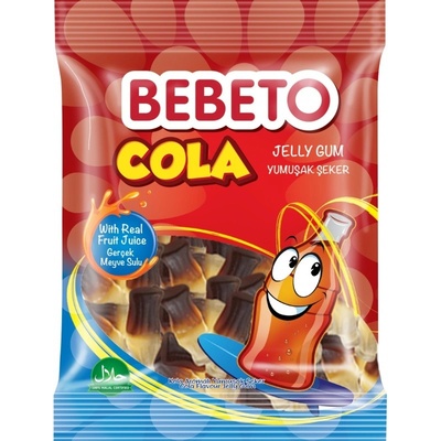 Bebeto Cola želé bonbony 80 g