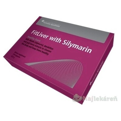 Helvetia Apotheke FitLiver with Silymarin 120 kapsúl