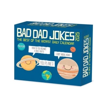 Willow Creek Press Calendars Bad Dad Jokes 2026 5.4 X 6.2 Box Calendar | Willow Creek Press