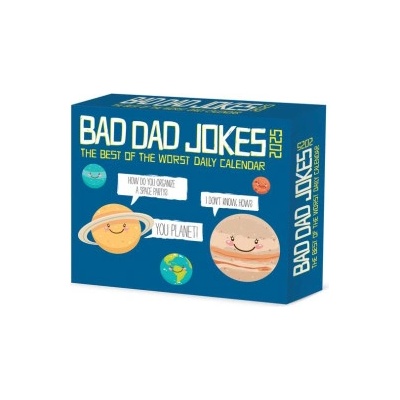 Willow Creek Press Calendars Bad Dad Jokes 2026 5.4 X 6.2 Box Calendar | Willow Creek Press