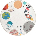 Mila Home Детско килимче за игра подходящо за пране ø100 cm Space Trip - Mila Home (HKC-YuvHali-339-100x100)