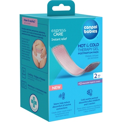 Canpol babies Poporodní gelové vložky Hot&Cold 2 ks