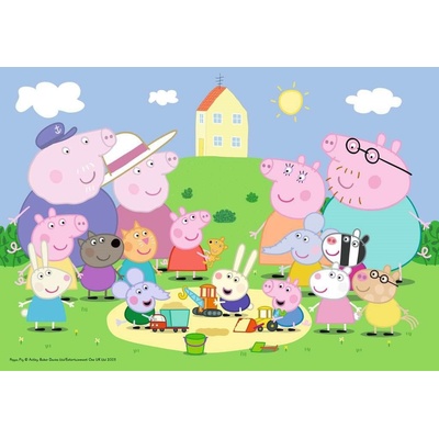 RAVENSBURGER Prasátko Peppa Zábava na slunci 35 dielov