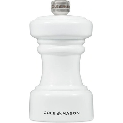 Cole & mason Мелничка за сол HOXTON - 10, 4 см. - цвят бял гланц (Cole-&-Mason-H-233063)