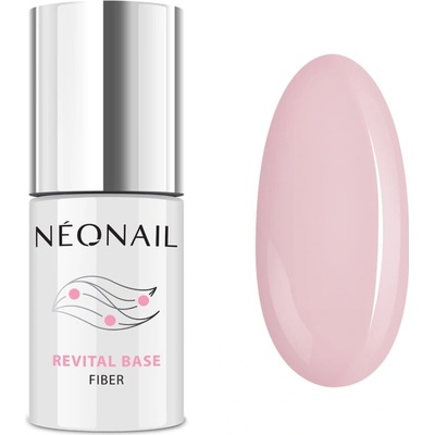 NeoNail Revital Base Fiber podkladový gel pro modeláž nehtů Creamy Splash 7,2 ml