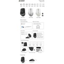 A4Tech FB45CS Air 2 Stone Grey (A4-MOUSE-FB45CS-GREY)