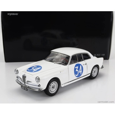 Kyosho Alfa Romeo Giuletta SV Targa Florio 1960 Nr.34 1:18