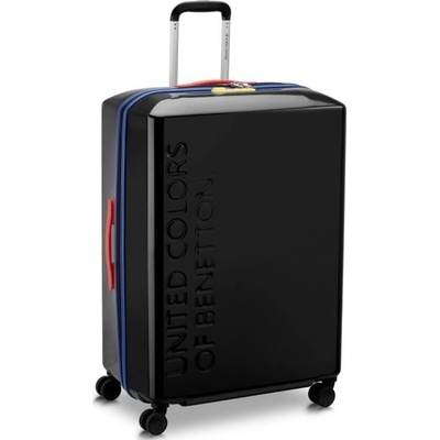 United Colors of Benetton kufor Benetton United X Delsey čierna 103 L