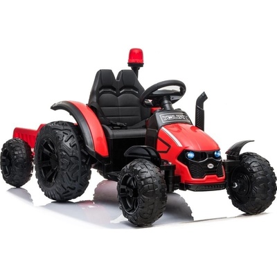 Lean Toys elektrický traktor HZB 200 motor 2x45W batéria 1x12V7Ah červená